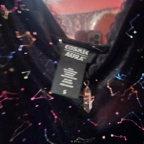 Hot Topic Black Constellation Midi Dress - Picture 3 of 3